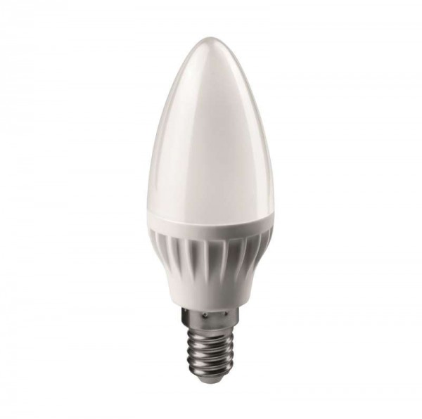  Лампа светодиодная 71 628 OLL-C37-6-230-2.7K-E14-FR 6Вт свеча 2700К тепл. бел. E14 450лм 176-264В ОНЛАЙТ 71628 