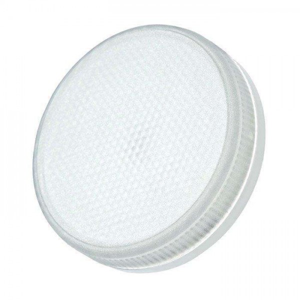  Лампа светодиодная PLED-ECO-GX53 6Вт таблетка 3000К frost тепл. бел. GX53 460лм 230В JazzWay 2851987 