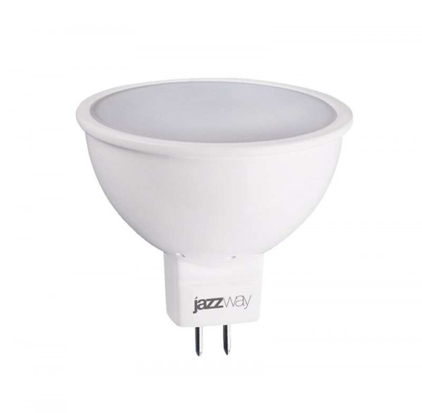  Лампа светодиодная PLED-ECO-JCDR 5Вт 4000К бел. GU5.3 400лм 220-240В JazzWay 1037107A 