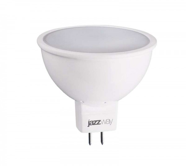  Лампа светодиодная PLED-ECO-JCDR 5Вт 3000К тепл. бел. GU5.3 400лм 220-240В JazzWay 1037077A 