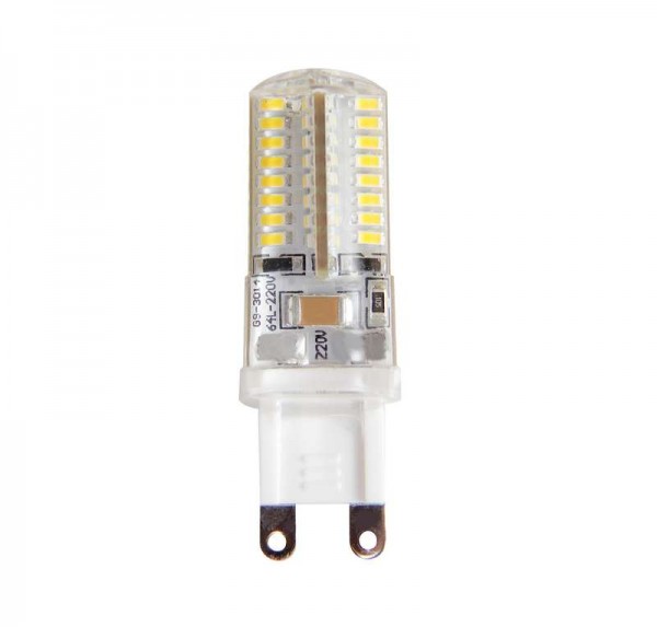 Лампа светодиодная PLED-G9 7Вт капсульная 2700К тепл. бел. G9 400лм 220В JazzWay 1039064B 