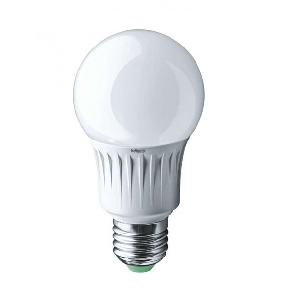  Лампа светодиодная 71 296 NLL-A60-12-230-2.7K-E27 (Standard) 12Вт грушевидная 2700К тепл. бел. E27 900лм 176-264В Navigator 71296 