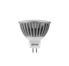  Лампа светодиодная Black MR16 5Вт 2700К тепл. бел. GU5.3 500лм 12В FROST Gauss 201505105 