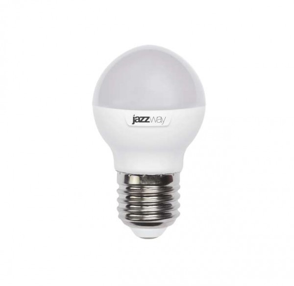  Лампа светодиодная PLED-SP-G45 7Вт шар 5000К холод. бел. E27 540лм 230В JazzWay 1027887-2 