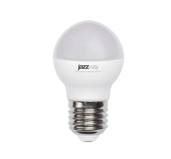  Лампа светодиодная PLED-SP G45 9Вт шар 5000К холод. бел. E27 820лм 230В JazzWay 2859662A 