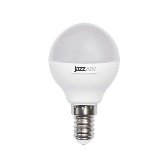  Лампа светодиодная PLED-SP G45 9Вт шар 5000К холод. бел. E14 820лм 230В JazzWay 2859600A 