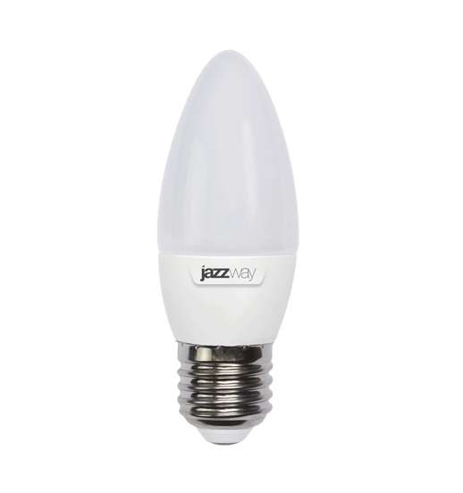 Лампа светодиодная PLED-SP C37 9Вт свеча 5000К холод. бел. E27 820лм 230В JazzWay 5001954A 