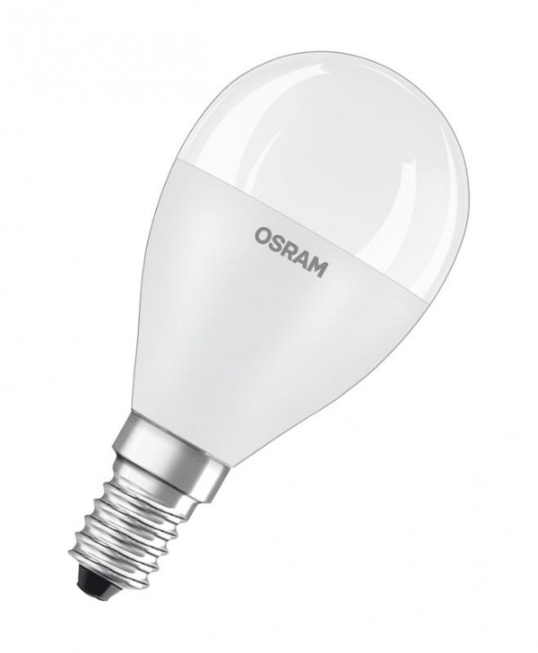  Лампа светодиодная LSCLP60 6.5W/865 230V FR E14 RU 600лм 6.5Вт (замена 60Вт) 6500К холод. бел. E14 P 220-240В мат. пласт. OSRAM 4058075467705 