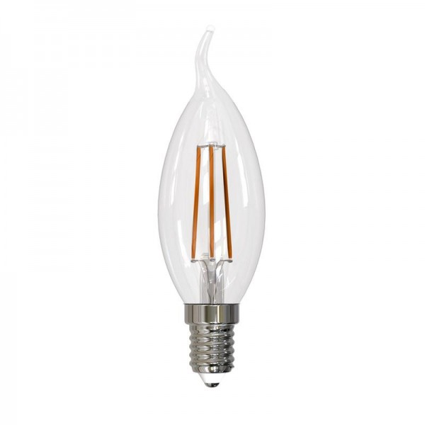  Лампа светодиодная LED-CW35-11W/4000K/E14/CL PLS02WH Sky прозр. картон Uniel UL-00005171 
