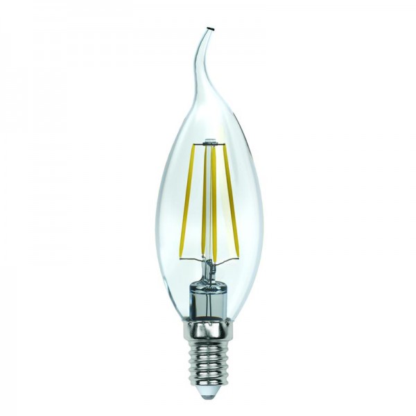  Лампа светодиодная LED-CW35-13W/4000K/E14/CL PLS02WH Sky прозр. картон Uniel UL-00005904 
