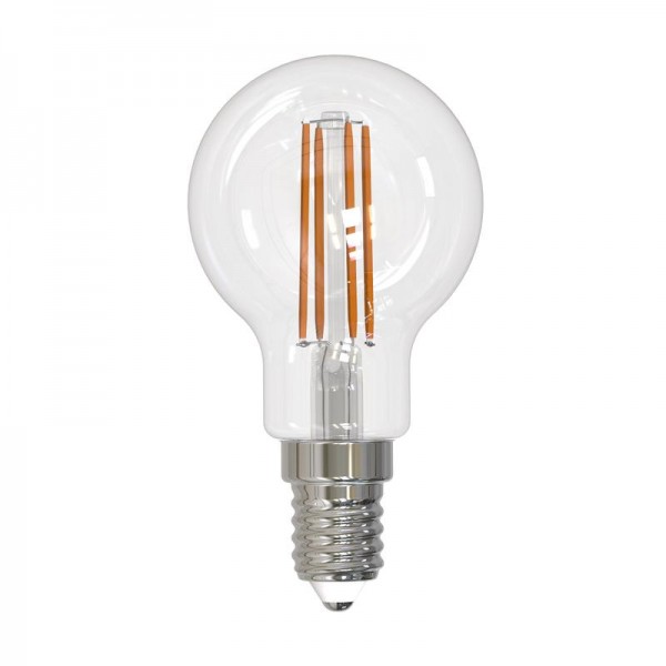  Лампа светодиодная LED-G45-11W/4000K/E14/CL PLS02WH Sky прозр. картон Uniel UL-00005177 