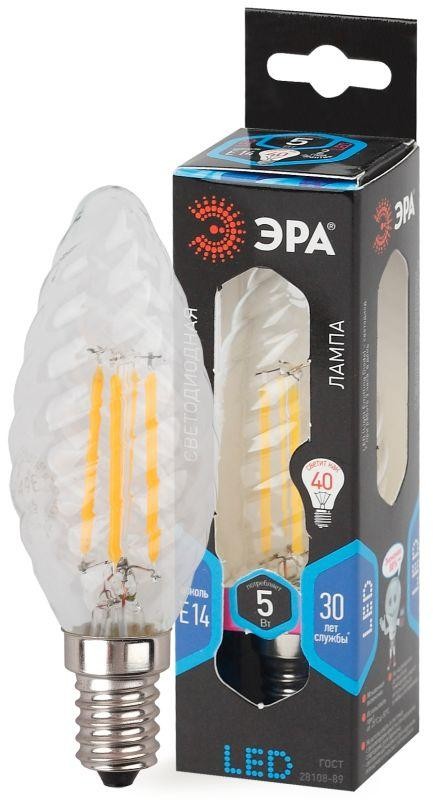  Лампа светодиодная F-LED BTW-5w-840-E14 ЭРА Б0027936 
