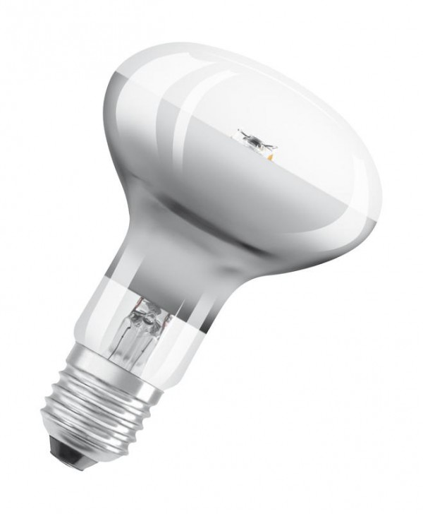  Лампа светодиодная LEDSR8032 4W/827 230В GL E27 FS1 OSRAM 4058075055438 