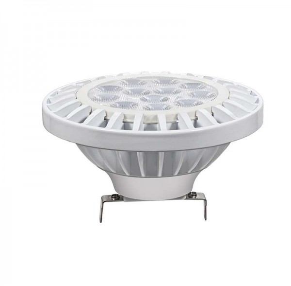  Лампа светодиодная PLED-AR111 12Вт 4000К бел. G53 960лм 230В JazzWay 1033895 