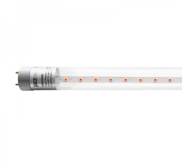  Лампа светодиодная для растений PLED T8 600 Agro 8Вт CL G13 Jazzway 5025899 