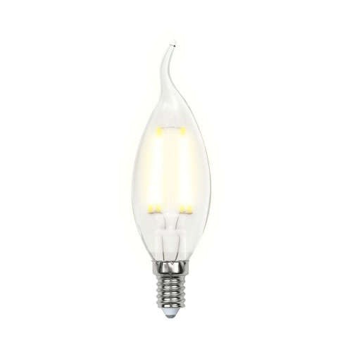  Лампа светодиодная LED-CW35-6Вт/WW/E14/FR PLS02WH картон Uniel UL-00000306 