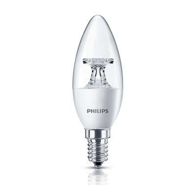  Лампа светодиодная 5.5-40Вт E14 2700К 230В B35 CL ND_AP Philips 929001142507 / 871869645491600 