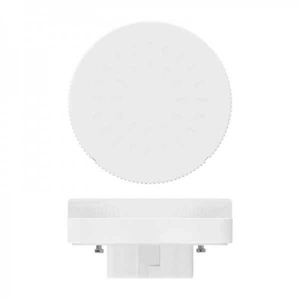  Лампа светодиодная LED-GX53-6W/NW/GX53/FR PLZ01WH мат. бел. упак. картон Uniel UL-00001669 