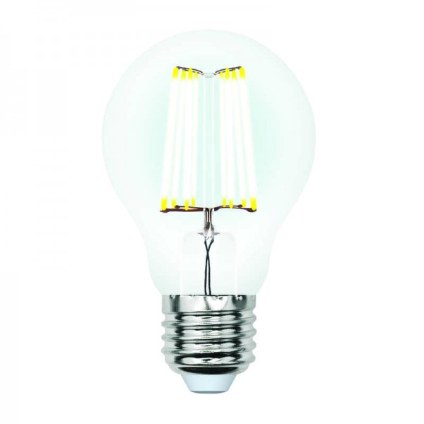  Лампа светодиодная LED-A60-7W/NW/E27/CL/DIM грушевидная GLA01TR форма "A" прозр. Air свет бел. 4000К диммир. упак. картон Uniel UL-00002874 