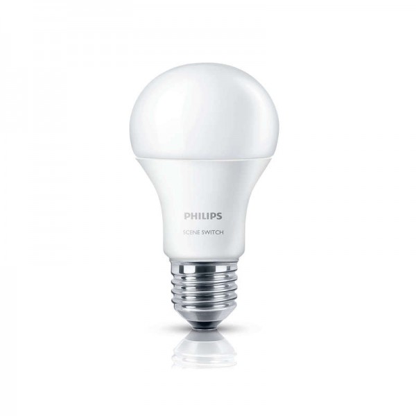  Лампа светодиодная Scene SВтitch A60 3S 9-70Вт грушевидная E27 6500К Philips 929001208407 / 871869656208600 