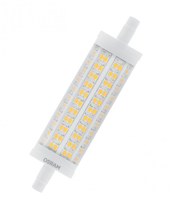  Лампа светодиодная PARATHOM LINE 118 CL 150 DIM 17.5Вт 827 тепл. бел. R7S диммир. OSRAM 4058075271999 