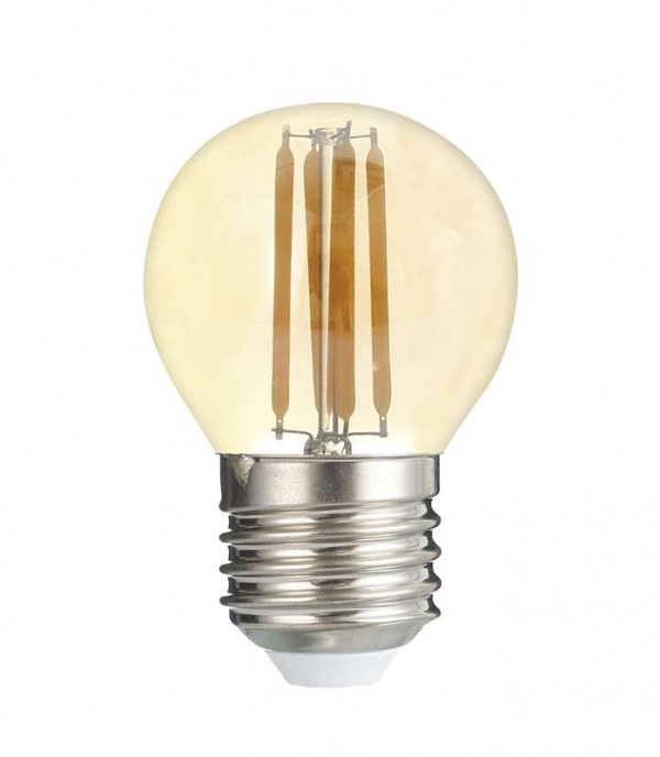  Лампа PLED OMNI G45 6Вт E27 3000К Gold 230/50 JazzWay 5021242 