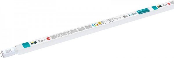  Лампа светодиодная T8 24Вт линейная 230В 4000К G13 IEK LLE-T8-24-230-40-G13 