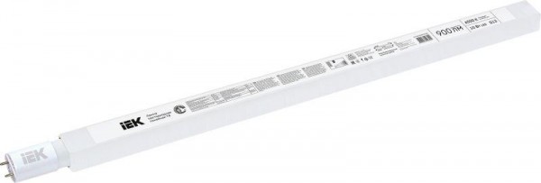  Лампа светодиодная ECO T8 10Вт линейная 230В 6500К G13 IEK LLE-T8-10-230-65-G13 