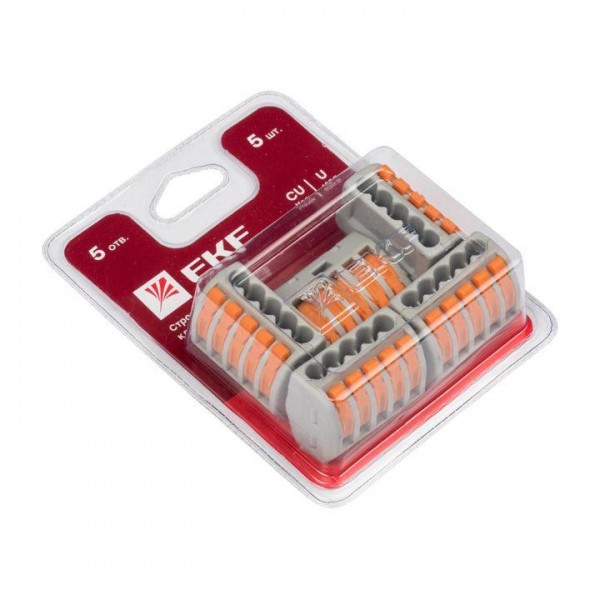  Клемма СМК 222-415 (блист.5шт) PROxima EKF plc-smk-415b 
