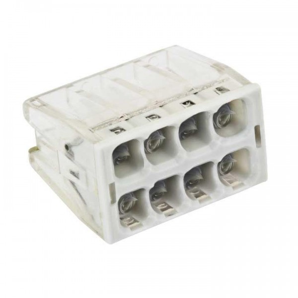  Клемма СМК 2273-248 (с пастой) 8 отверстий 0.5-2.5кв.мм (уп.50шт) PROxima EKF plc-smk-2273-248 