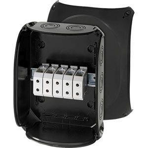  Коробка распределительная ОП 225х295х122мм IP66/67 с клемм. KF 3535 B черн. HENSEL 62000076 