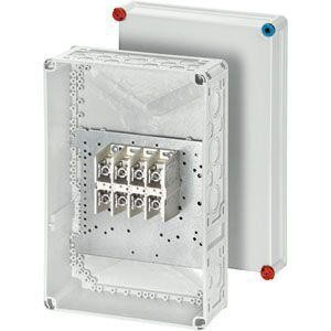  Коробка распределительная ОП 450х300х170мм IP65 с клемм. K 7042 сер. HENSEL 3900010 