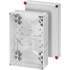  Коробка распределительная ОП 450х300х170мм IP65 с клемм. K 7004 сер. HENSEL 3900226 