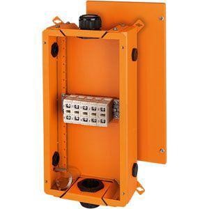  Коробка распределительная ОП 285х523х130мм IP66 с клемм. FK 6505 оранж. HENSEL 60001071 