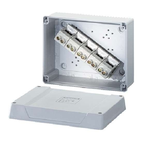  Коробка распределительная ОП 160х200х98мм IP65 с клемм. K 8255 сер. HENSEL 6000634 