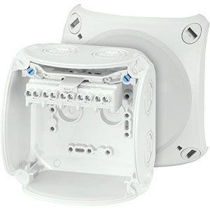  Коробка распределительная ОП 104х104х70мм IP66/67 с клемм. KF 0404 свет./сер. G HENSEL 62000049 