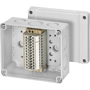 Коробка распределительная ОП 139х119х70мм IP65 RK9062 с ряд. клемн. HENSEL 6000030 