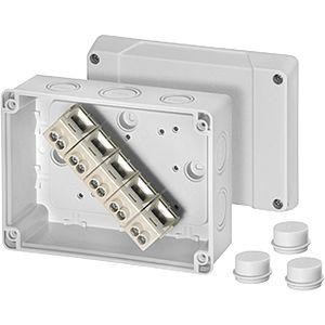  Коробка распределительная ОП 125х167х82мм IP55/65 K9105 с ряд. клемн. HENSEL 6000011 