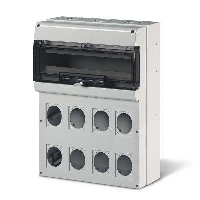  Корпус на 24 модуля и 8 постов с основанием 70х87мм Тип M550 DKC DIS6725822 