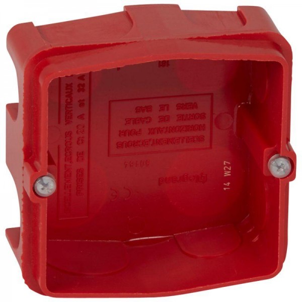  Коробка 1-м для роз. 20/32А Batiboх 85х85мм для кирпич. стен Leg 080184 