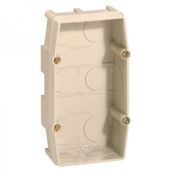  Коробка 2 поста глуб. 40мм SUPERBOX Leg 089126 