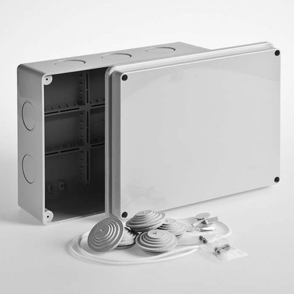 Коробка распределительная ОП 240х195х90мм IP55 без гермет. Ruvinil 67066 