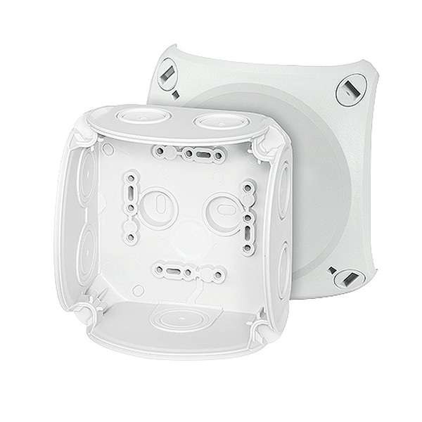  Коробка распределительная СП 104х104х70мм IP66 DK 0400 G 7 мемб. ввод. с гермет. зоной 6-15 сер. HENSEL 62000002 