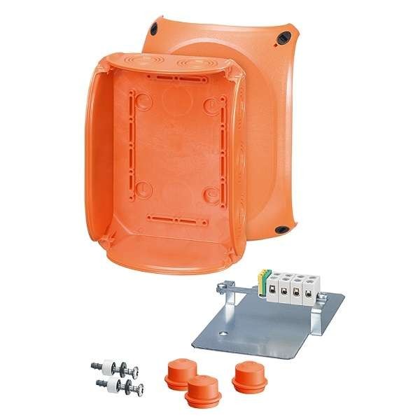  Коробка огнестойкая Е30 и Е90 155х210х92 3 EDKF32 (IP65). 5-пол. кл. 1.5-10кв.мм FK 1610 HENSEL 62000184 