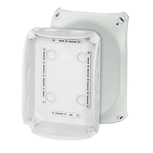  Коробка распределительная СП 180х130х77мм IP66 DK 1000 G 10 мемб. ввод. с гермет. зоной 9-21 сер. HENSEL 62000008 