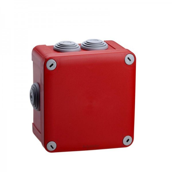  Коробка соединительная MUREVA 105х105х65 IP55 красн. SchE ENN05165 