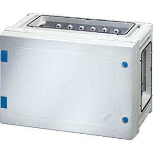  Корпус пластиковый открывание инструментом сер. с непрозр. дверью FP 1100 HENSEL 68000273 