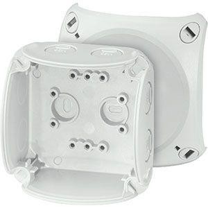  Коробка распределительная ОП 93х93х62мм IP66/67 KF 0200 G свет. сер. HENSEL 62000041 