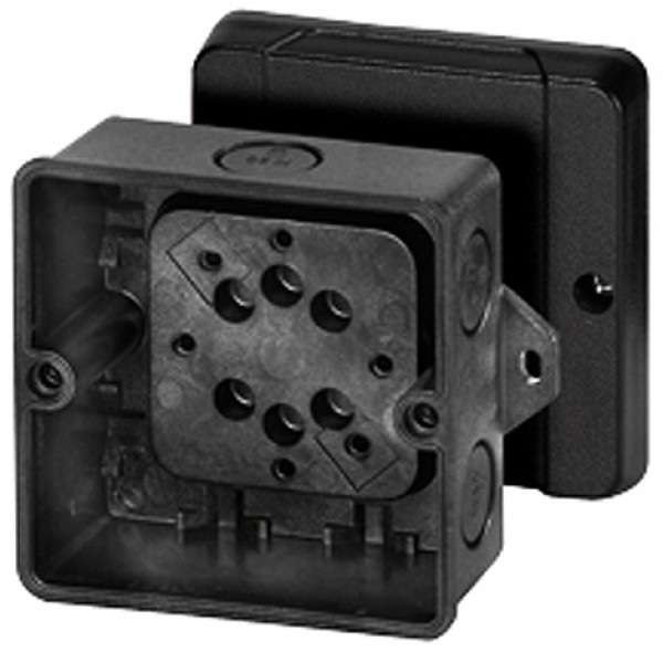  Коробка распределительная ОП 88х88х53мм IP66/67 KD 5120 черн. HENSEL 60001048 