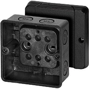  Коробка распределительная ОП 88х88х53мм IP66/67 KD 5020 черн. HENSEL 60000769 